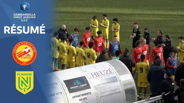 16es I L'AS Vitré la tête haute face au FC Nantes (0-3)