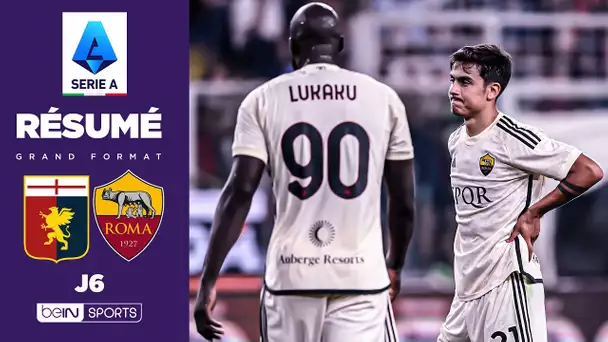 Résumé : La Roma sombre contre Genoa !