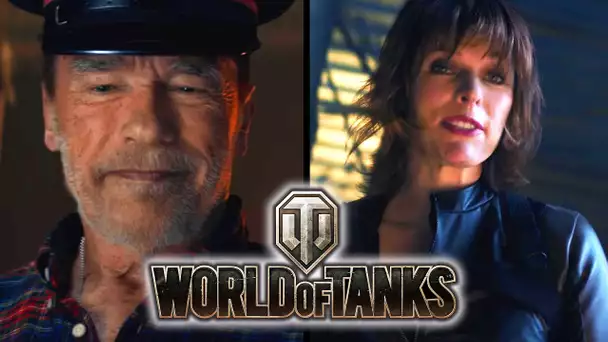 WORLD OF TANKS : Christmas Trailer (Arnold Schwarzenegger & Milla Jovovitch)