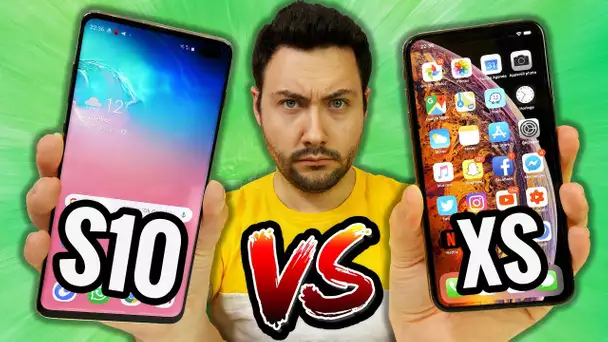 Galaxy S10 VS iPhone XS : le Gros Comparatif !