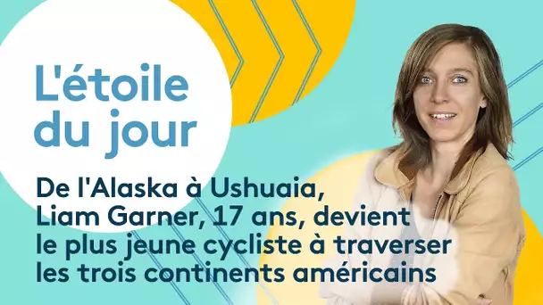 Liam Garner, 17 ans, devient le plus jeune cycliste à traverser les trois continents américains