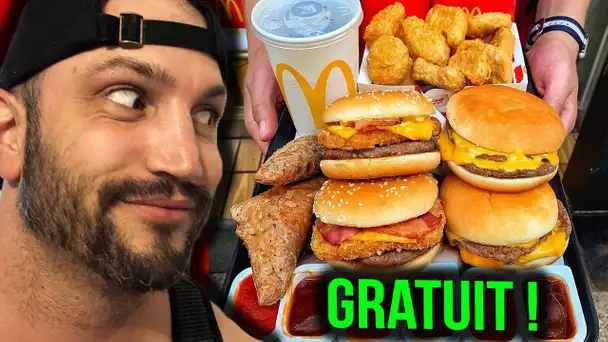 SI TU GAGNES... JE TE PAYE TON MCDO ! 🍔🍟