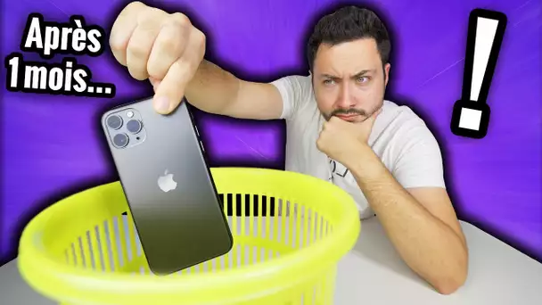 Test iPhone 11 Pro après 1 mois ! (c'est vraiment fini)