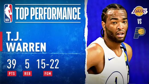 T.J. Warren Has Another HUGE Night With 39 PTS!