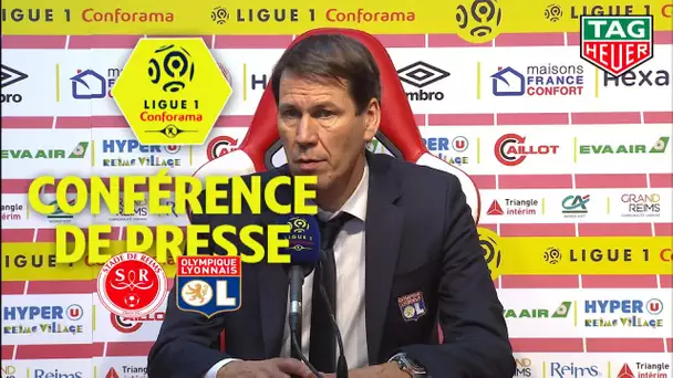 Conférence de presse Stade de Reims - Olympique Lyonnais ( 1-1 )  / 2019-20