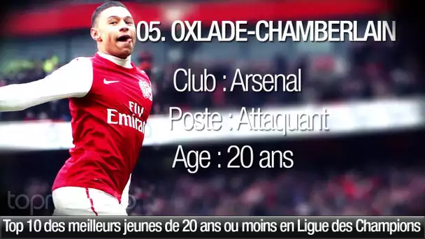 Top 10 des meilleurs joueurs âgés de 20 ans ou moins en Ligue des Champions !