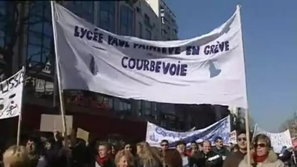 Allègre manif enseignement