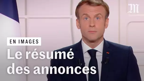 Covid-19 : les annonces d’Emmanuel Macron face à la « cinquième vague »