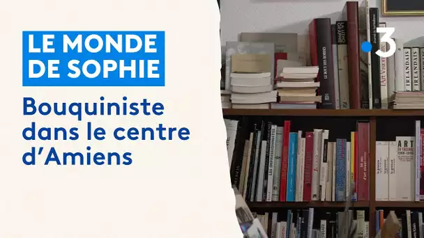 Le monde de Sophie : bouquiniste dans le centre-ville d'Amiens