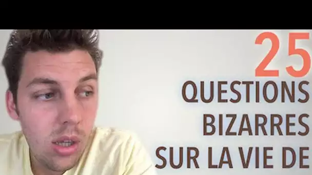 25 questions bizarres sur la vie de couple