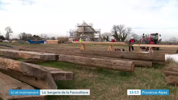 à port Saint-Louis-du-Rhône restauration de la bergerie de la Favouillane