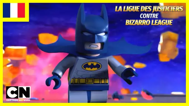 Lego DC Comics Super Heroes 🇫🇷 | La Ligue des Justiciers contre Bizarro League [Extrait 3/4]
