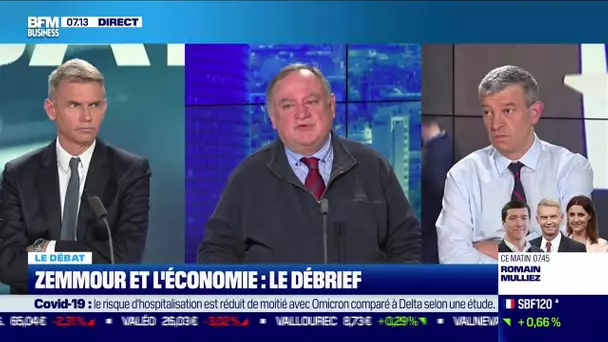 Le débat : Zemmour et l'économie, par Jean-Marc Daniel et Nicolas Doze