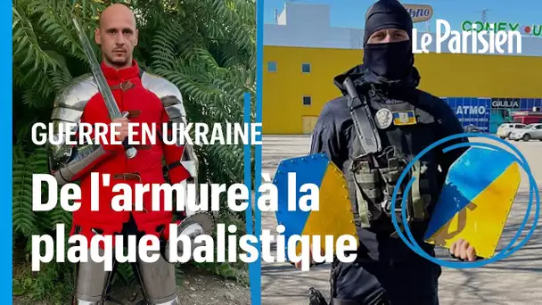 Guerre en Ukraine : fabricant d'armures médiévales, il se reconvertit dans les plaques balistiques