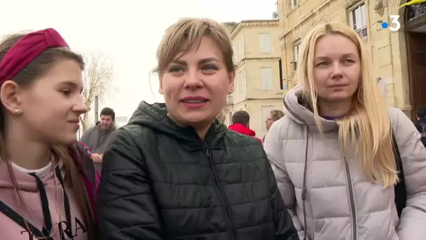 Deux familles de réfugiés ukrainiens accueillies dans le Médoc