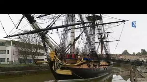 L&#039;Hermione prépare son grand voyage en Méditerrannée