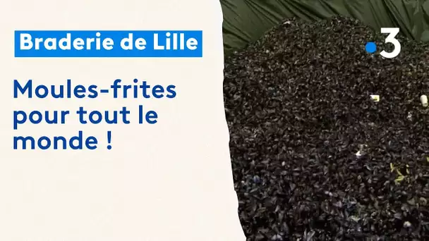 Braderie de Lille : le traditionnel moules-frites