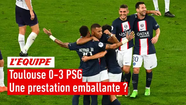 Toulouse-PSG : La prestation des Parisiens a-t-elle été totalement emballante ?