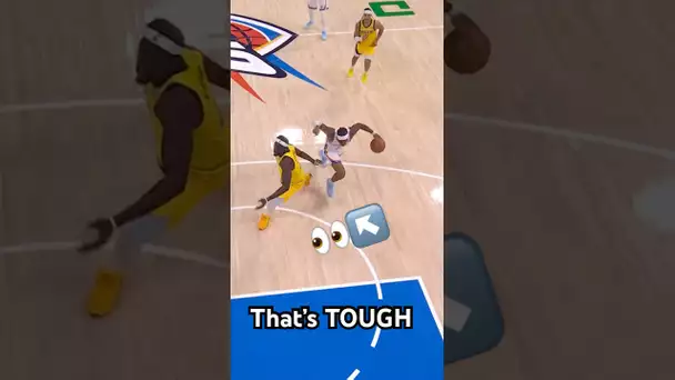 This SGA cross & lay was TOUGH 👀 #NBAFinals