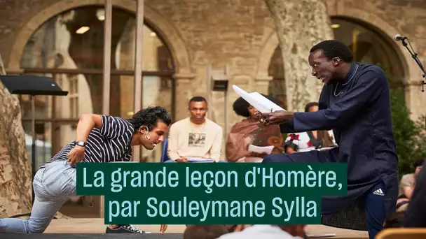 #AVIGNON La grande leçon d&#039;Homère, par Souleymane Sylla - #CulturePrime