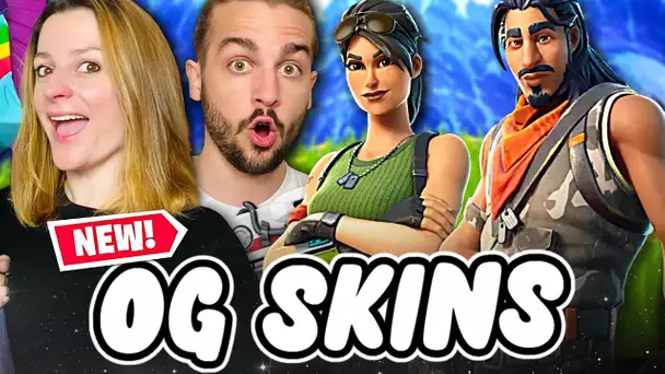 ON CRAQUE POUR LES PLUS VIEUX SKINS DE FORTNITE ! FORTNITE DUO SAISON 4