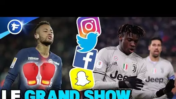 La danse endiablée de Moise Kean, Neymar en mode boxeur | Le Grand Show