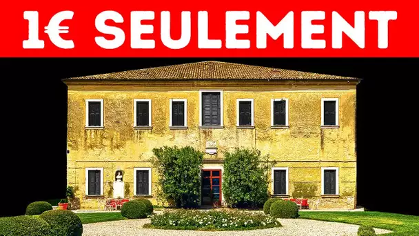 Une maison en Italie et 50 choses que tu peux acheter pour un euro dans le monde entier