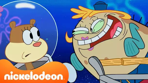 Bob l'éponge | Bob l'éponge se fait piéger par Sandy, Mme Puff et Karen ! 🤣 | Nickelodeon France