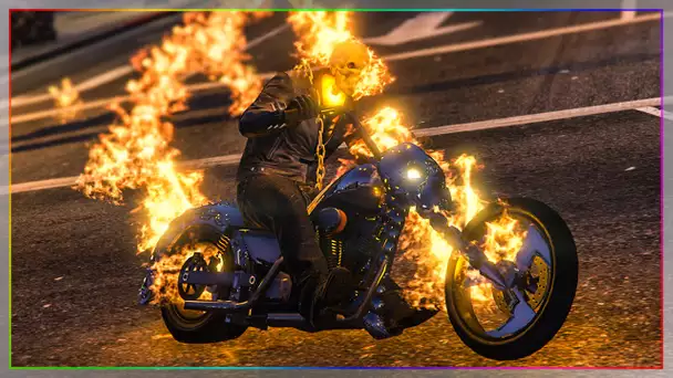 GHOST RIDER SUR GTA 5 !