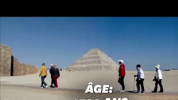 En Égypte, la plus vieille pyramide du monde rouvre après des années de rénovation