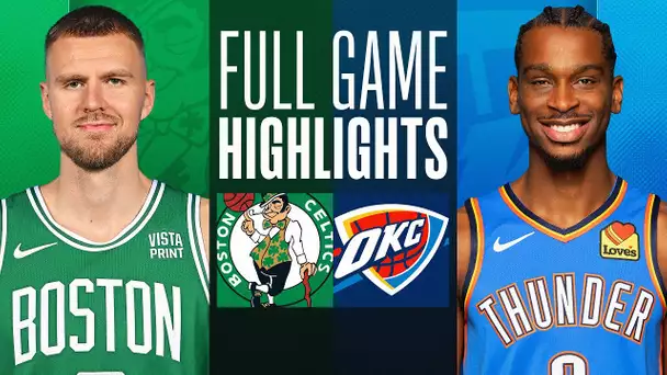 CELTICS at THUNDER | FULL GAME HIGHLIGHTS | January 2, 2024