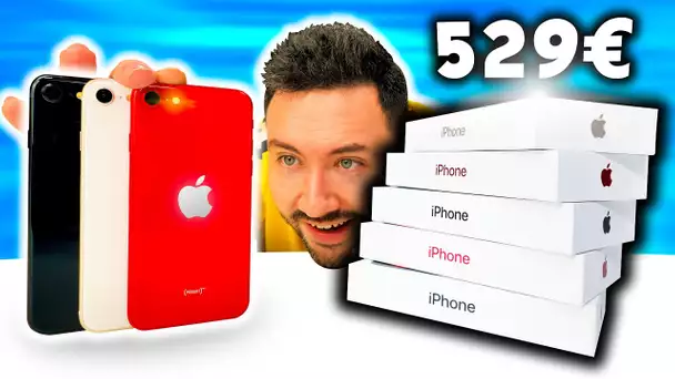 J'ai acheté le Nouvel iPhone à 529€ ! (l'iPhone le moins cher)