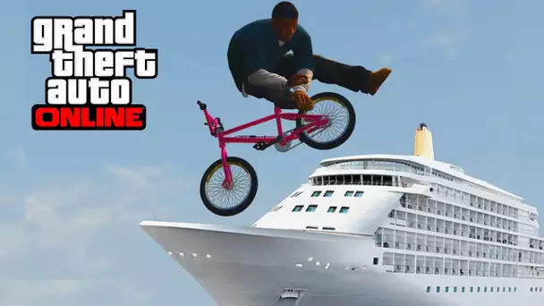 GTA 5 - BMX BOAT TRICKS