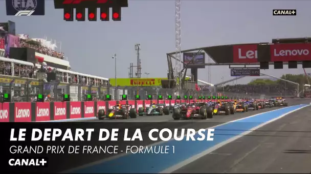 Le départ du Grand Prix de France - F1