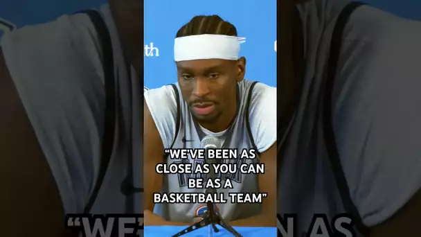 SGA on OKC’s team chemistry