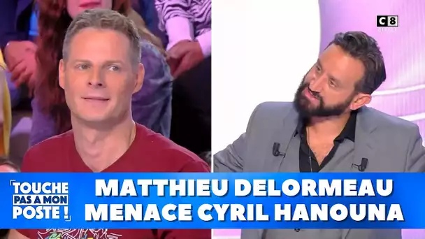 Matthieu Delormeau menace Cyril Hanouna