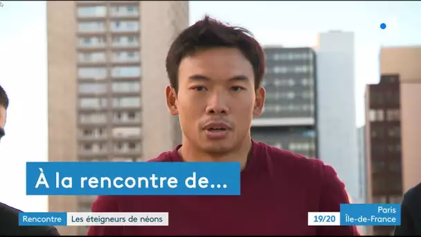 A la Rencontre de Kevin HA, parkour et extinction d'enseignes