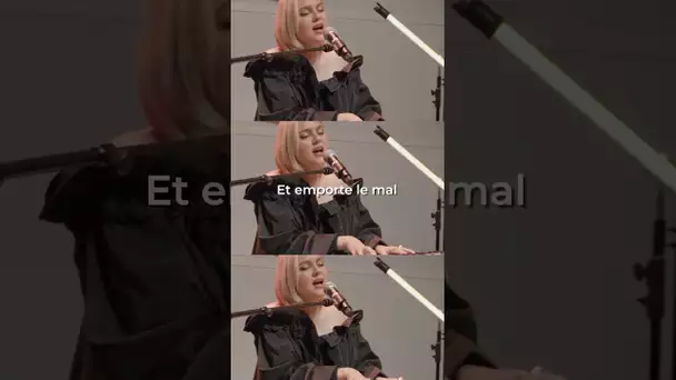 La sublime voix de Louane en live 🥰 #louane #lesetoiles #musique #live #acoustique #piano #concert