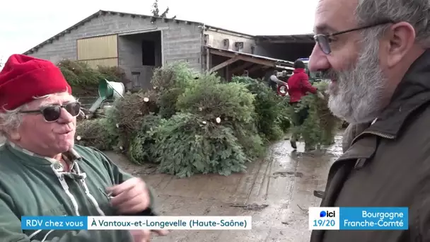 Rendez-vous chez vous, à Vantoux-et-Longevelle en Haute-Saône où l'on prépare Noël