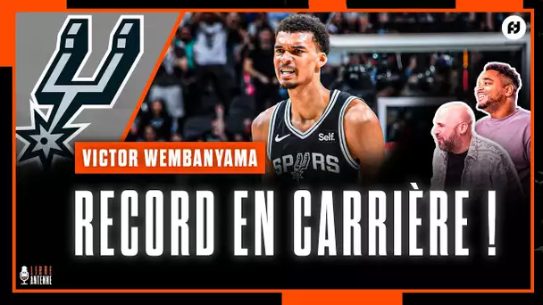 40 points et 20 rebonds : Wembanyama et sa performance historique !