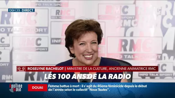 Roselyne Bachelot raconte ses "merveilleux souvenirs" de radio sur RMC
