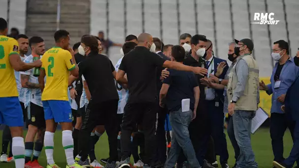Brésil – Argentine : Match déjà arrêté après cinq minutes, l’agence sanitaire sur le terrain