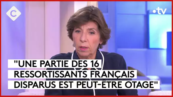Otages : que sait-on des Français retenus par le Hamas ? - Catherine Colonna - C à Vous - 13/10/2023