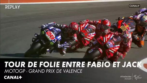 Le tour de FOLIE entre Quartararo et Miller ! - Grand Prix de Valence - MotoGP