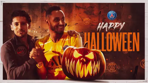 BASKET CHALLENGE HALLOWEEN !!! Marquinhos vs Keylor Navas