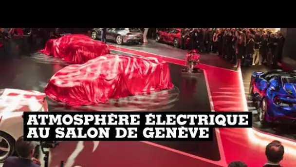 Ambiance électrique au salon de l&#039;auto de Genève