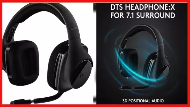 Logitech G533 Wireless Gaming Headset – DTS 7.1 Surround Sound – Pro-G Audio Drivers