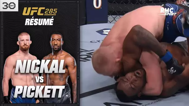 UFC 285 : Le phénomène Bo Nickal finit Pickett après (seulement) 3 minutes de combat (résumé vidéo)