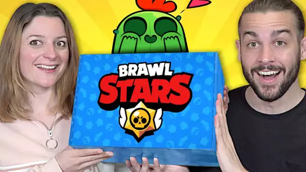 ON A RECU UN COLIS BRAWL STARS ! | PACK OPENING BRAWL STARS