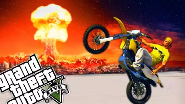 FAIRE UN STUNT EN MODE CHAOS SUR GTA 5 ! LA VILLE EST EN GUERRE